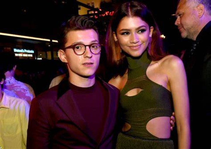 Zendaya and Tom Holland.